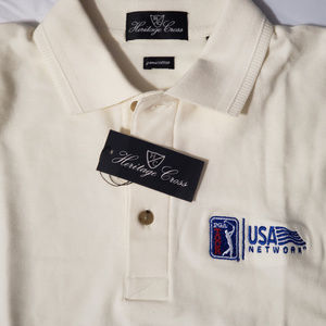 Heritage Cross PGA Tour USA Pimacotton Golf Polo L